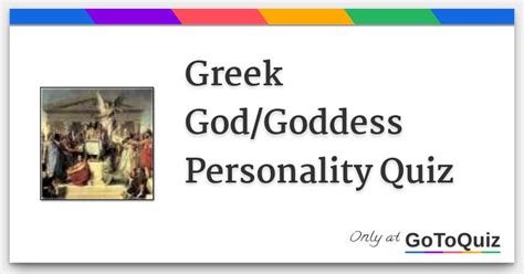 greek goddess personality quiz.